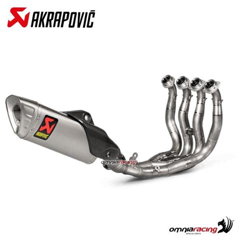 Akrapovic Complete Exhaust Evolution Titanium Racing Yamaha R1 R1m