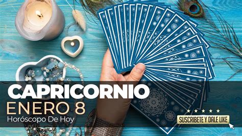 📌 Un Suceso 📣 Inesperado 😱 Horóscopo De Hoy Capricornio 8 De Enero De