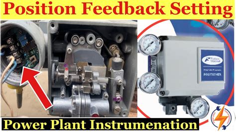 Control Valve Position Feedback Transmitter Setting Zero And Span Set