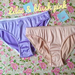 Black Satin Panties Green Sexy Lingerie Brown Bikini Underwear Etsy