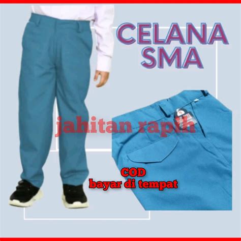 Jual Seragam Smpsma Celana Panjang Abu Abu Seragam Sekolah Celana