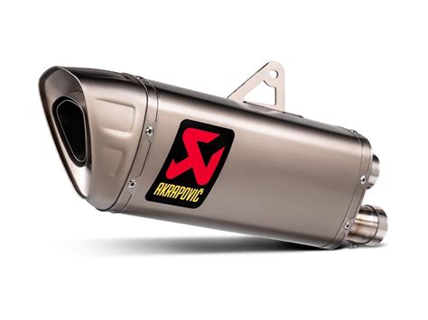 S T12SO5 HAPXLT AKRAPOVIC TITANIUM SLIP ON SILENCER TRIUMPH SPEED