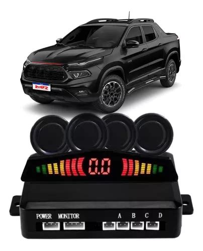 Kit Sensor Estacionamento R Display Fiat Toro A