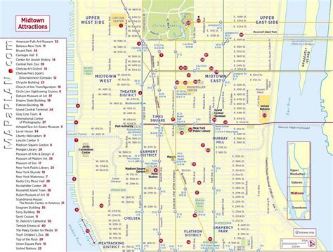 Printable NYC Walking Tour Maps