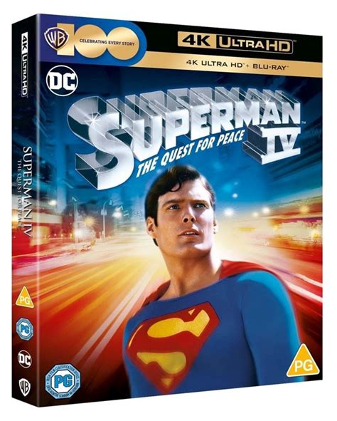 Superman Iv The Quest For Peace K Ultra Hd Blu Ray Free Shipping