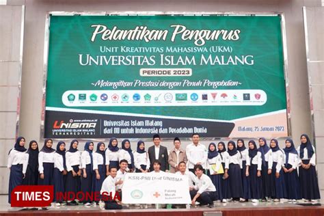 Pengurus Baru Semangat Baru UKM KSR PMI Unit Unisma Malang Periode