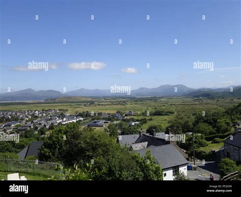 Harlech Castle Aerial High Resolution Stock Photography and Images - Alamy