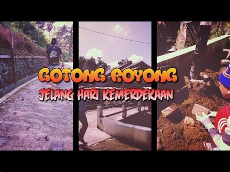 Social Activity 1 Gotong Royong Jelang Hari Kemerdekaan 2023 YouTube