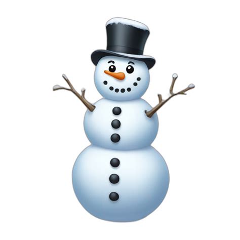 Sad Snowman Ai Emoji Generator