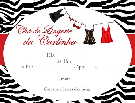 Xá Comigo Chá de Lingerie da Carlinha