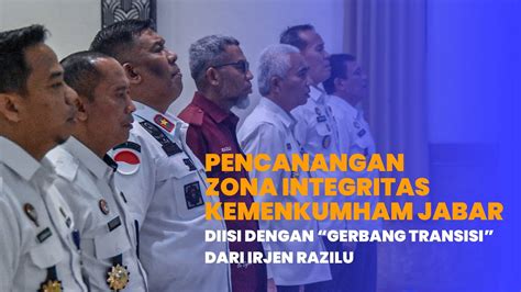 Pencanangan Zona Integritas Di Kanwil Jabar Diisi Motivasi Gerbang