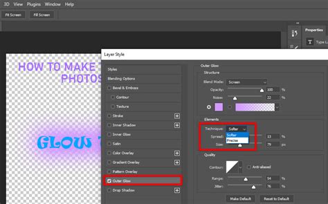How Do I Make Text Glow In Photoshop Websitebuilderinsider