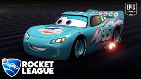 Dinoco Lightning Mcqueen On Rocket League Garage Showcase Youtube