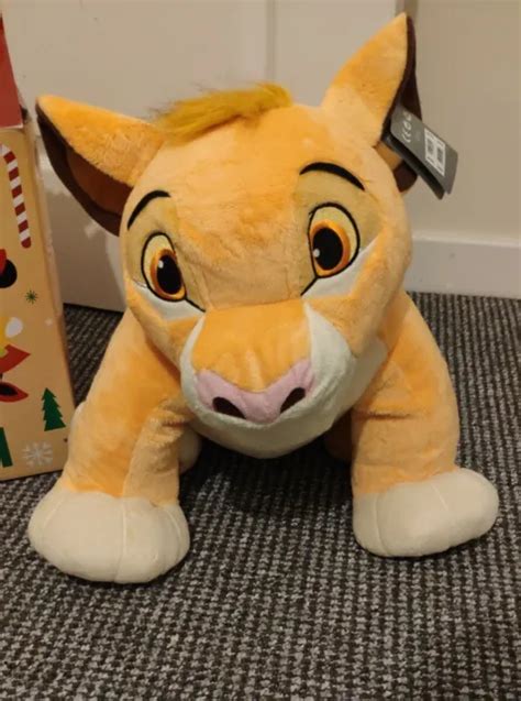 Official Disney Store Stamped Simba The Lion King Soft Toy Plush