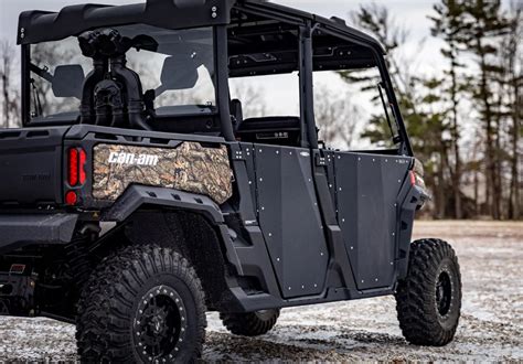 Can Am Defender Max Aluminum Half Doors 2016 Current Superatv