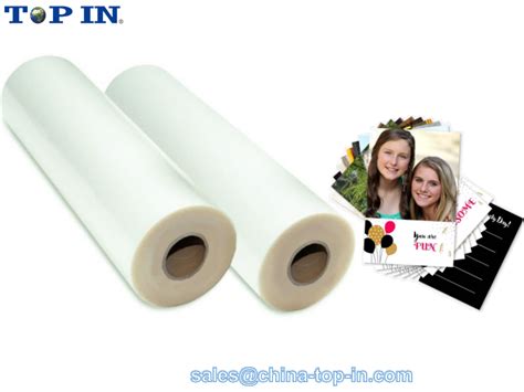 Matteandglossy Bopp Thermal Lamination Laminating Film Roll Top In