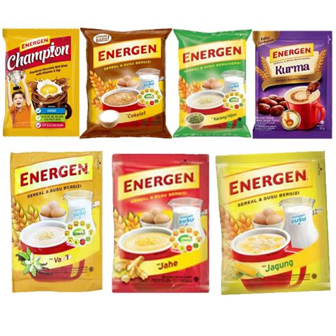 Energen Sereal Susu All Variant 10s Renceng Lazada Indonesia