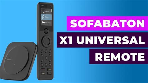 SofaBaton X1 Universal Remote YouTube