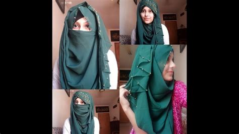 Fixed Hijab And Niqab Tutorial 4 Easy Fixed Hijab Tutorial Noshin