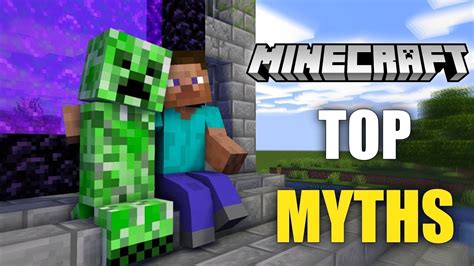 Top 3 Minecraft Myths YouTube