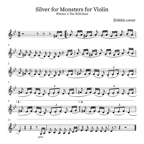 Silver For Monsters For Violin 1pdf Docdroid