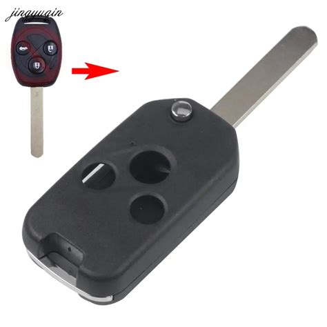 Jingyuqin Pcs Lot Button Modified Flip Remote Key Shell For Honda