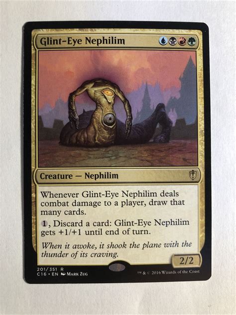 1x Commander 2016 Glint Eye Nephilim Nm Magic The Gathering Mtg Ebay