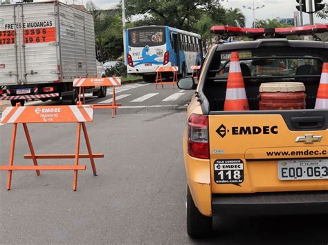 Trecho da Bernardino de Campos em Campinas será interditado no fim de