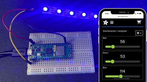 Control Ws Led With Raspberry Pi Pico W Adafruit Io