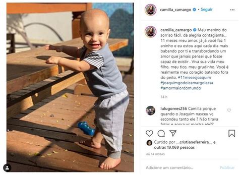 Camilla Camargo Comemora Mesves Rio Do Filho E Declara Seu Amor Meu