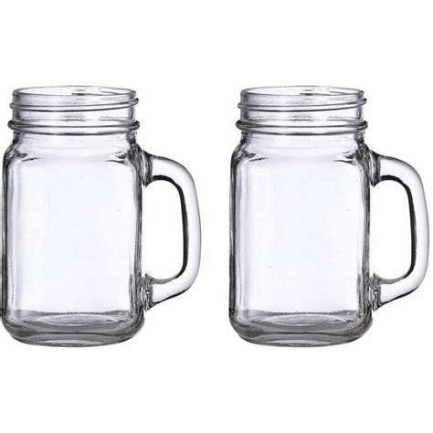 Set of 2 Mason Jar Mugs - Walmart.com - Walmart.com