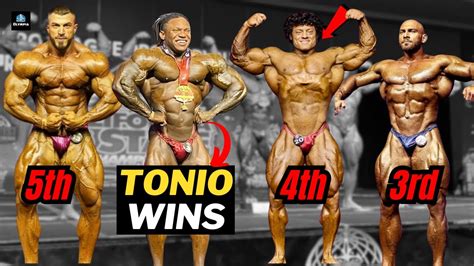 Tonio Burton WINS Cali Pro 2024 Top 5 Results YouTube