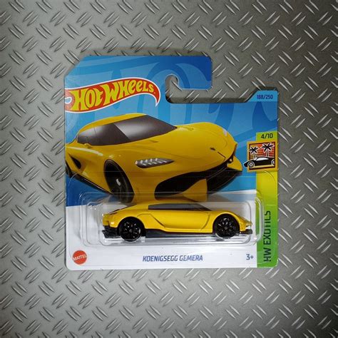 Hot Wheels Koenigseeg Gemera Rare Collectible Miniature Model Scale Gift Idea With Free
