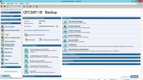 逸品 Windows Arcserve Arcserve Administration Backup for Guide Backup