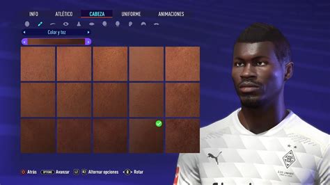 Marcus Thuram Face Fifa 21 Fifa 20 Virtual Pro Proclubs Lookalike Modo