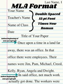 Results for mla heading format | TPT