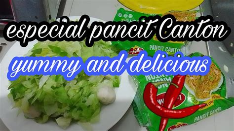 How To Cook Especial Pancit Canton Super Yummy Food And Delicious Youtube