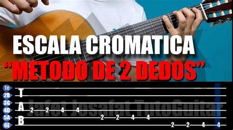 Ejercicios De Escala Crom Tica En Guitarra Usando Dedos En