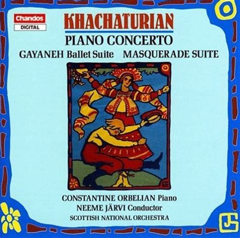 Piano Concerto Gayaneh Ballet Suite Masquerade Suite By Scottish