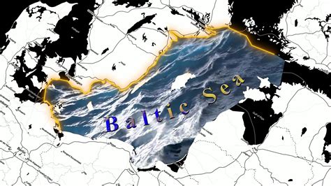 Baltic Sea Map 32308424 Stock Video at Vecteezy