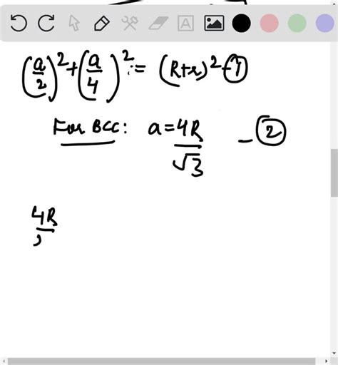 Solved Determine The Radius Ratio Rx Ra For The Tetrahedral