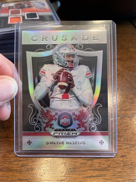 Panini Prizm Draft Picks Dwayne Haskins Rookie Crusade Silver