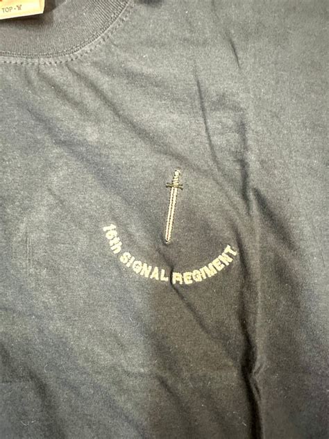 British Army 16 Signal Regiment T Shirt Rt The Kit Monkey