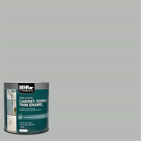 Behr Premium Qt N Lunar Surface Semi Gloss Enamel Interior