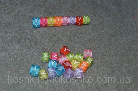 Купить Бусинки кубики английский алфавит. " Y ", цена 0.55 ₴ — Prom.ua ...