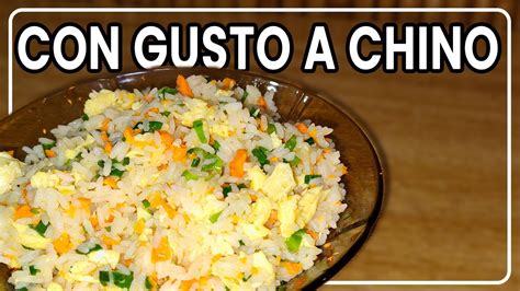 El SECRETO de cómo HACER Arroz FRITO Paso a Paso Arroz CHINO CHOW