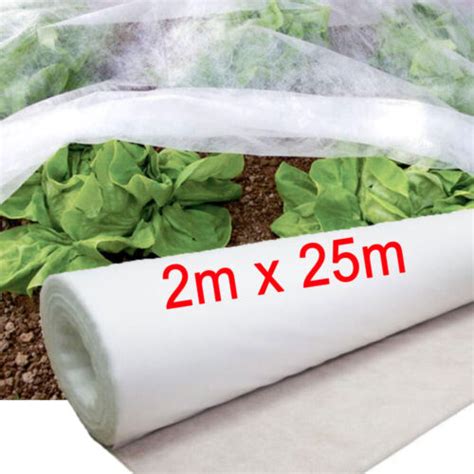 2m X 25m Heavy Duty Frost Fleece Plant Protection Garden Cover