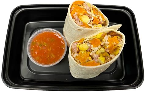 1 Chorizo Breakfast Burrito Freshchef Meal Prep