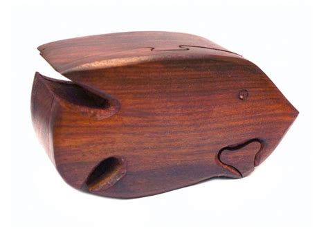 Шкатулка из красного дерева с секретом | От импортера