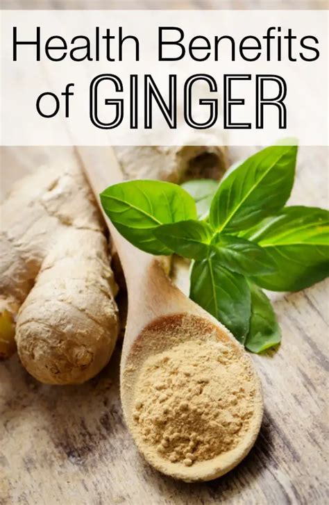 Health Benefits of Ginger